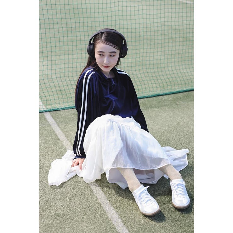 裾ドロストクロップド丈トラックジャケット 88-004247 | BONJOUR SAGAN | 詳細画像2 