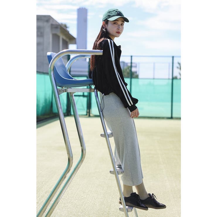 裾ドロストクロップド丈トラックジャケット 88-004247 | BONJOUR SAGAN | 詳細画像14 