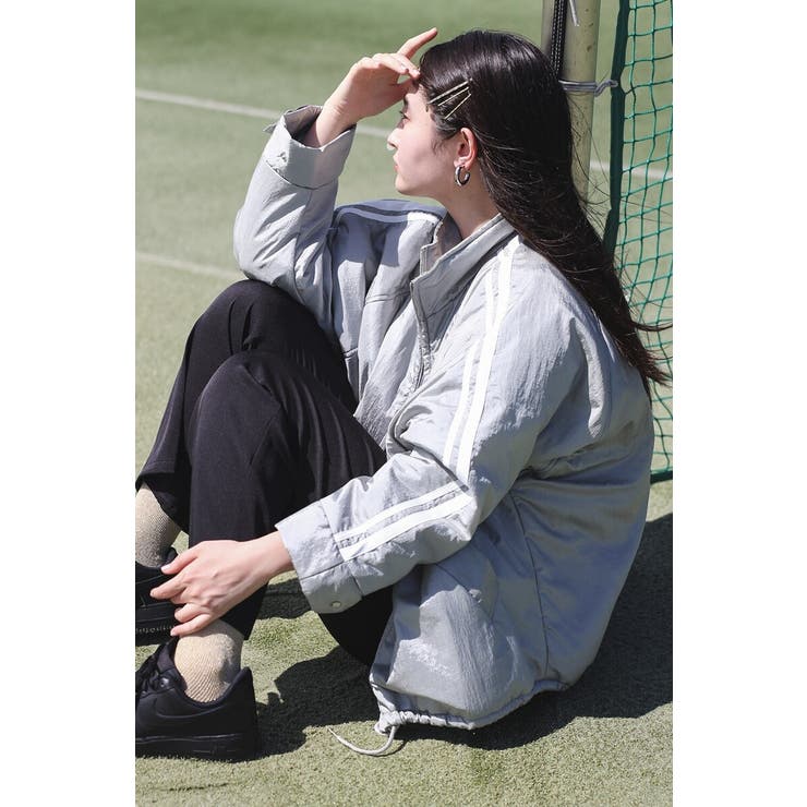 グロッシーナイロンタフタブルゾン 88-004248 | BONJOUR SAGAN | 詳細画像10 