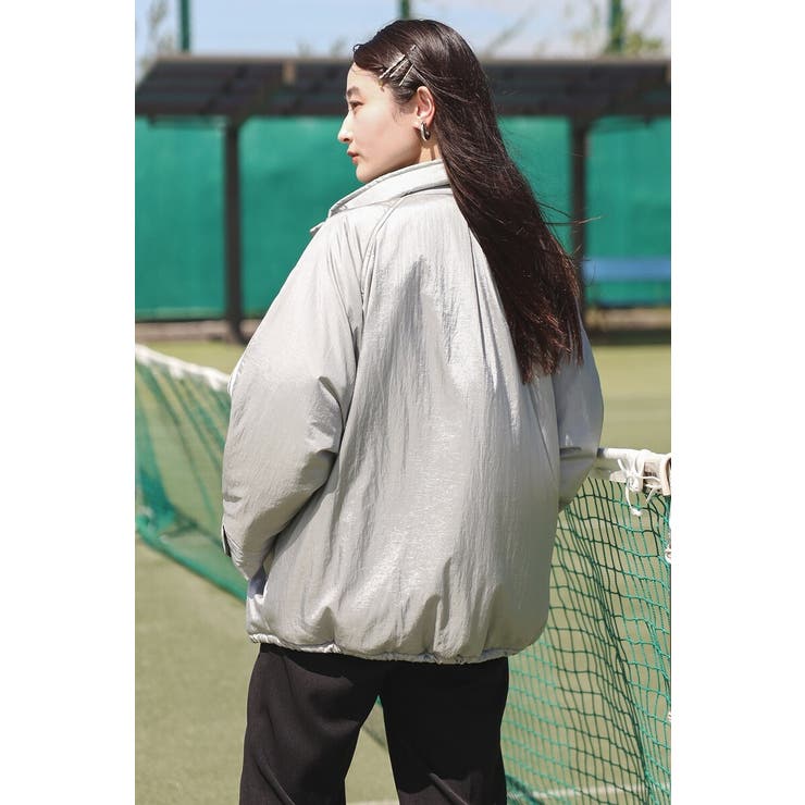 グロッシーナイロンタフタブルゾン 88-004248 | BONJOUR SAGAN | 詳細画像14 