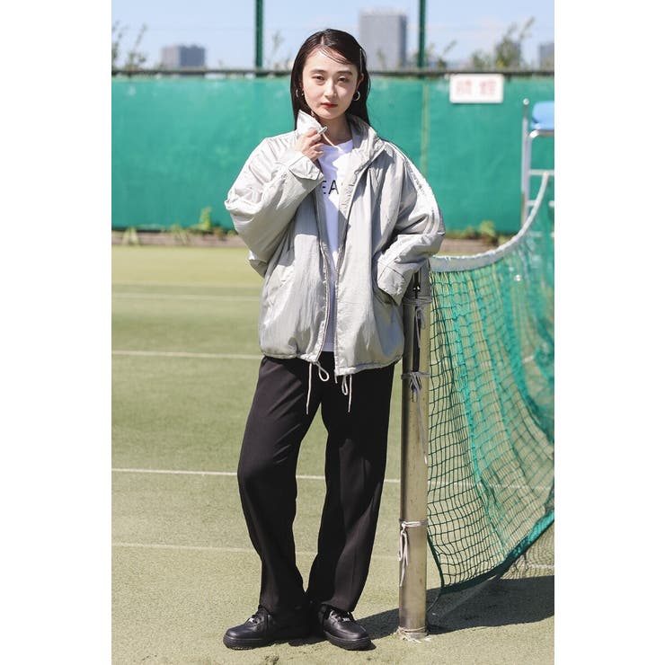 グロッシーナイロンタフタブルゾン 88-004248 | BONJOUR SAGAN | 詳細画像15 