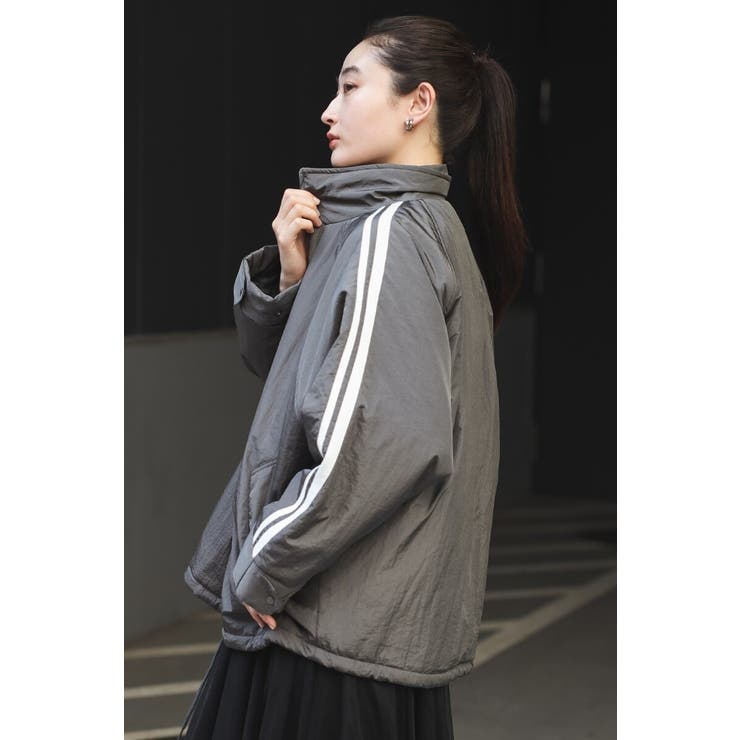 グロッシーナイロンタフタブルゾン 88-004248 | BONJOUR SAGAN | 詳細画像25 