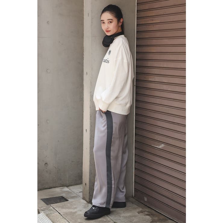 サイドラインマットサテンパンツ 88-004250 | BONJOUR SAGAN | 詳細画像5 