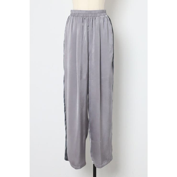 サイドラインマットサテンパンツ 88-004250 | BONJOUR SAGAN | 詳細画像17 