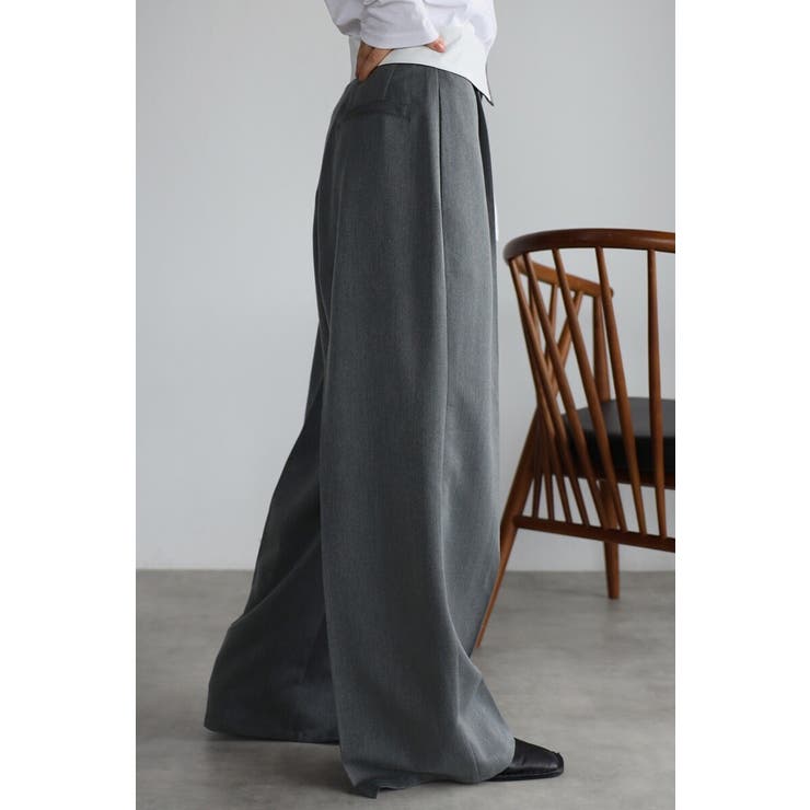 flap waist pants / 折返しウエストパンツ 88-004253 | BONJOUR SAGAN | 詳細画像2 