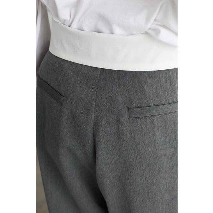 flap waist pants / 折返しウエストパンツ 88-004253 | BONJOUR SAGAN | 詳細画像5 