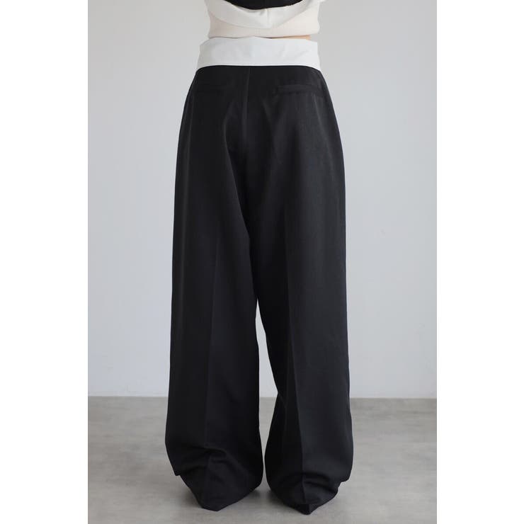 flap waist pants / 折返しウエストパンツ 88-004253 | BONJOUR SAGAN | 詳細画像12 