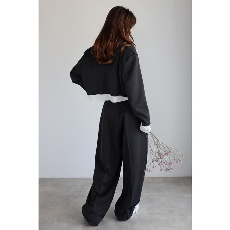 flap waist pants / 折返しウエストパンツ 88-004253 | BONJOUR SAGAN | 詳細画像13 