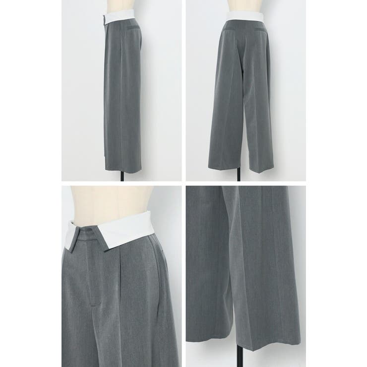 flap waist pants / 折返しウエストパンツ 88-004253 | BONJOUR SAGAN | 詳細画像15 