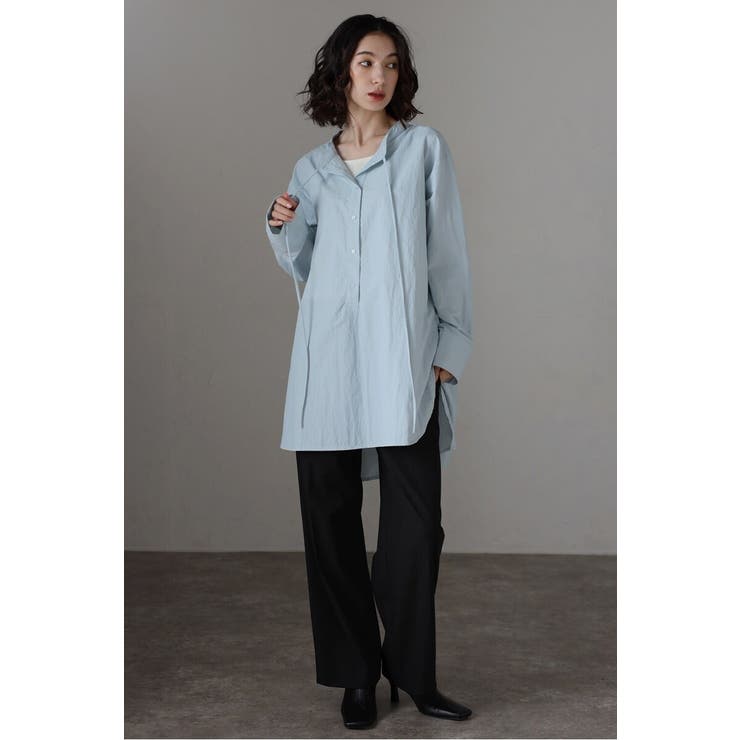 ノーカラーリボンチュニック 88-004264 | BONJOUR SAGAN | 詳細画像8 