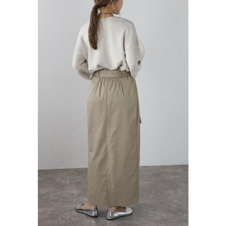 前後2WAYボリュームスリーブ裾タック静電気防止ニット 88-004265 | BONJOUR SAGAN | 詳細画像30 