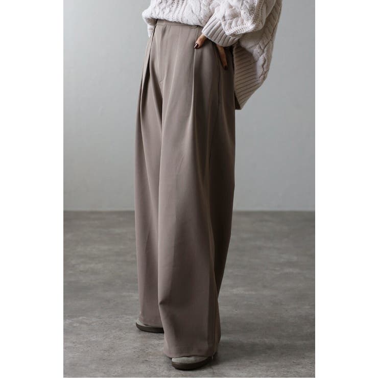 ツータックワイドパンツ 88-004270 | BONJOUR SAGAN | 詳細画像14 