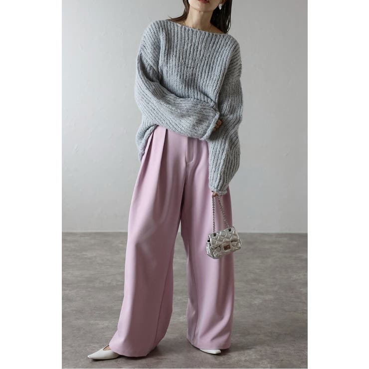 ツータックワイドパンツ 88-004270 | BONJOUR SAGAN | 詳細画像28 