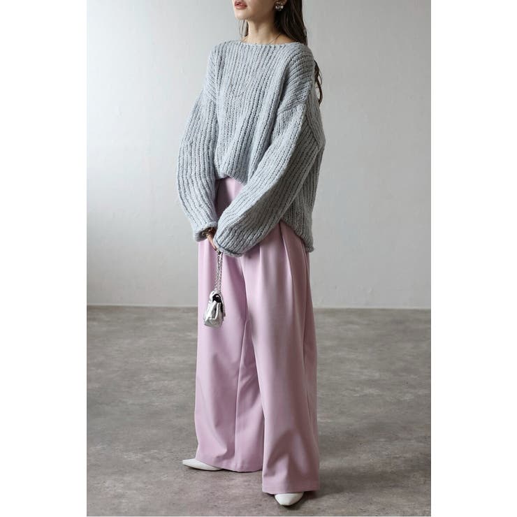 ツータックワイドパンツ 88-004270 | BONJOUR SAGAN | 詳細画像29 