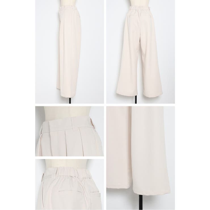 ツータックワイドパンツ 88-004270 | BONJOUR SAGAN | 詳細画像32 