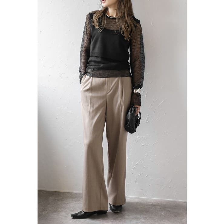 メタリックシアーニットセット 88-004272 | BONJOUR SAGAN | 詳細画像12 