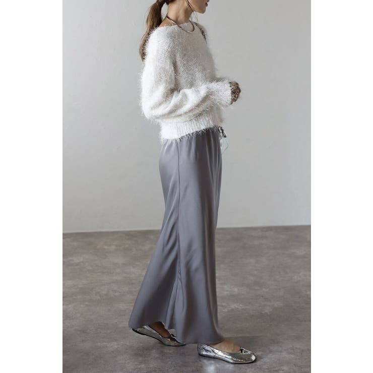 前後2WAYシャギークルーネックカーディガン 88-004275 | BONJOUR SAGAN | 詳細画像9 