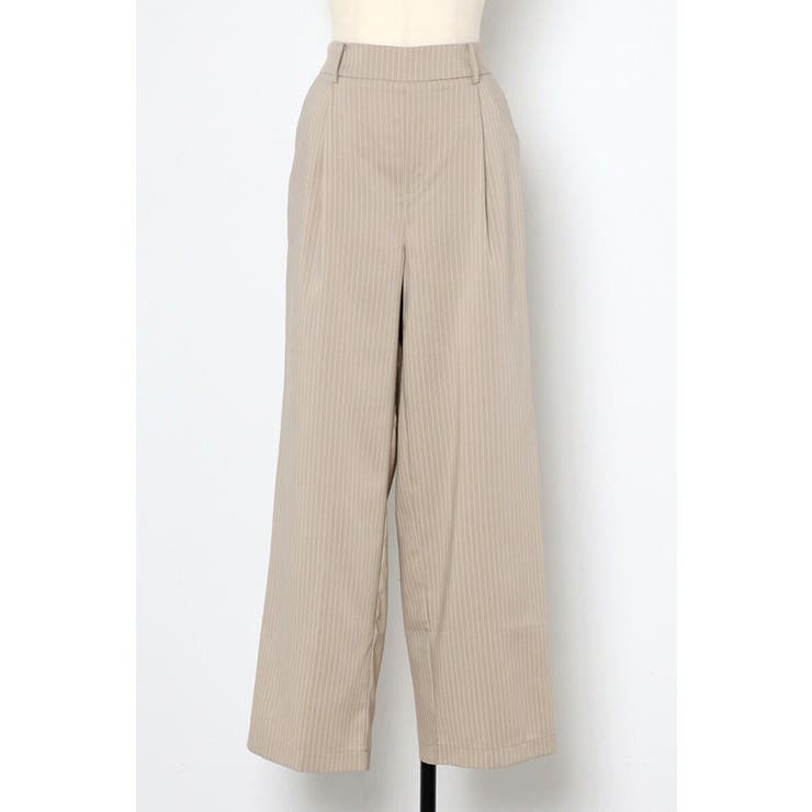ピンストライプタックワイドパンツ 88-004276 | BONJOUR SAGAN | 詳細画像22 