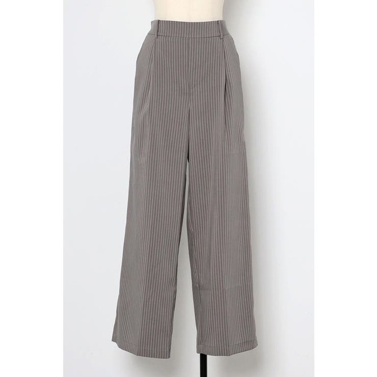 ピンストライプタックワイドパンツ 88-004276 | BONJOUR SAGAN | 詳細画像23 