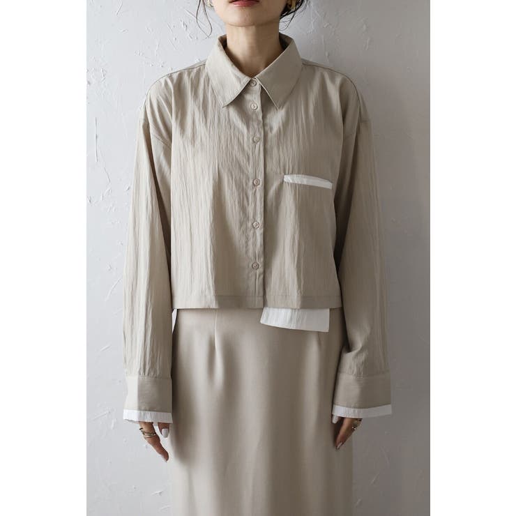 ジェットポケットクロップドシャツ 88-004278 | BONJOUR SAGAN | 詳細画像7 