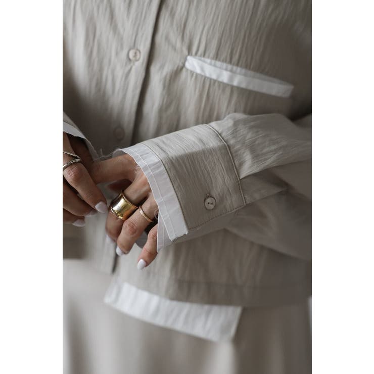 ジェットポケットクロップドシャツ 88-004278 | BONJOUR SAGAN | 詳細画像9 