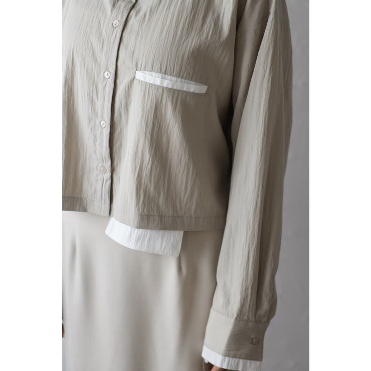 ジェットポケットクロップドシャツ 88-004278 | BONJOUR SAGAN | 詳細画像10 