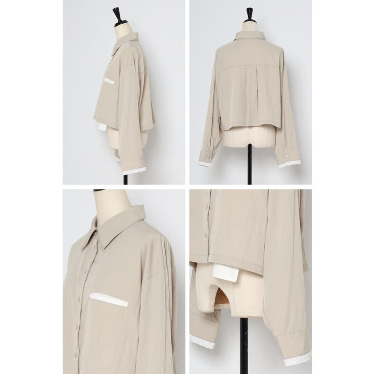 ジェットポケットクロップドシャツ 88-004278 | BONJOUR SAGAN | 詳細画像13 