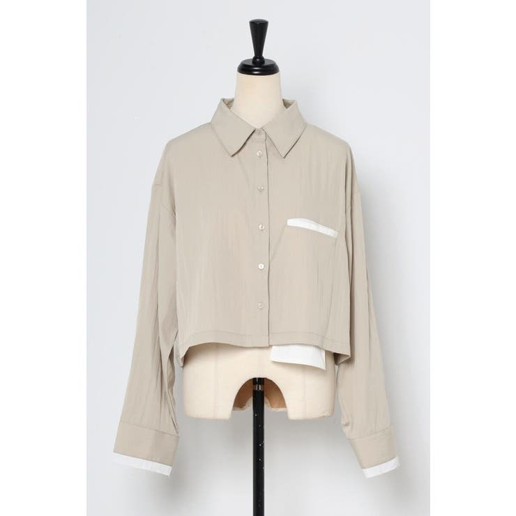 ジェットポケットクロップドシャツ 88-004278 | BONJOUR SAGAN | 詳細画像14 