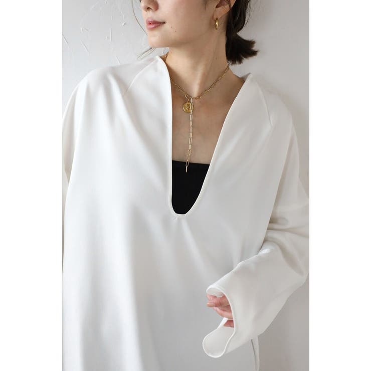 ディープフロントスリットブラウス 88-004283 | BONJOUR SAGAN | 詳細画像8 