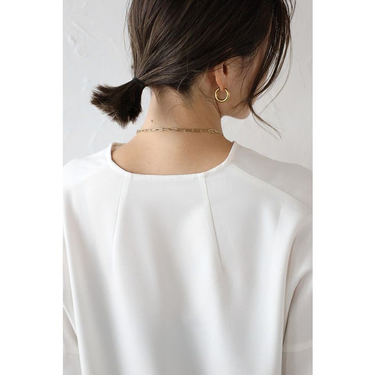 ディープフロントスリットブラウス 88-004283 | BONJOUR SAGAN | 詳細画像12 