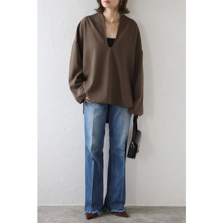 ディープフロントスリットブラウス 88-004283 | BONJOUR SAGAN | 詳細画像13 