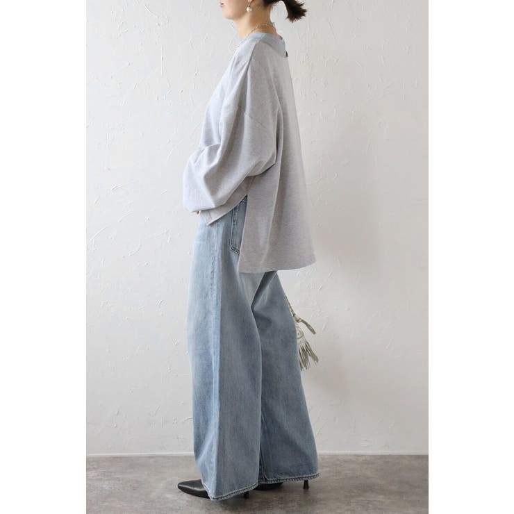 シアーレイヤード風スウェット 88-004284 | BONJOUR SAGAN | 詳細画像3 