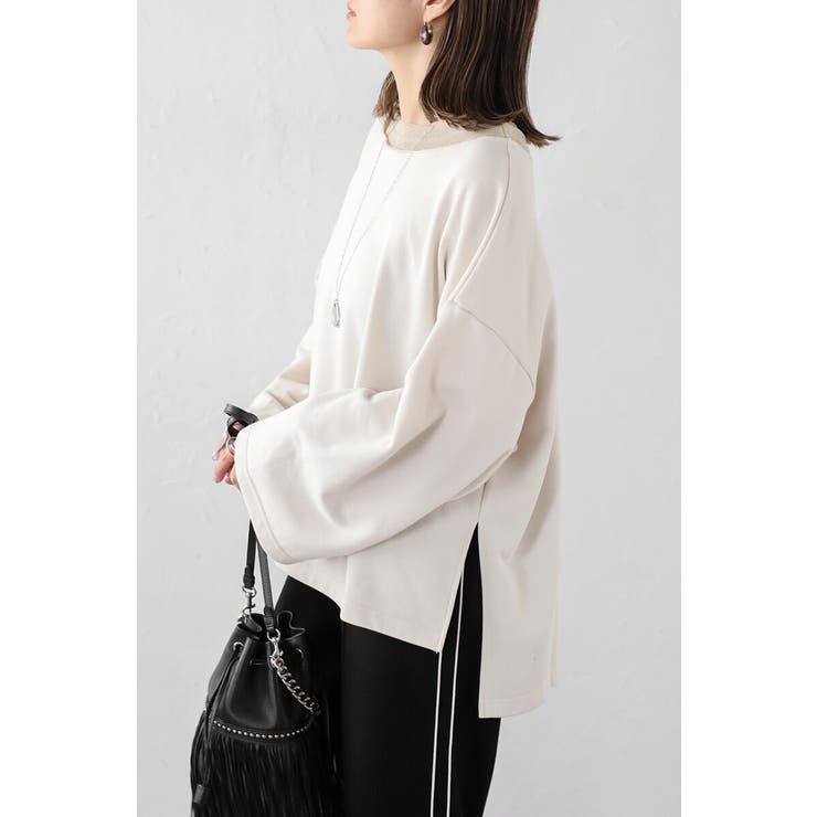 シアーレイヤード風スウェット 88-004284 | BONJOUR SAGAN | 詳細画像12 