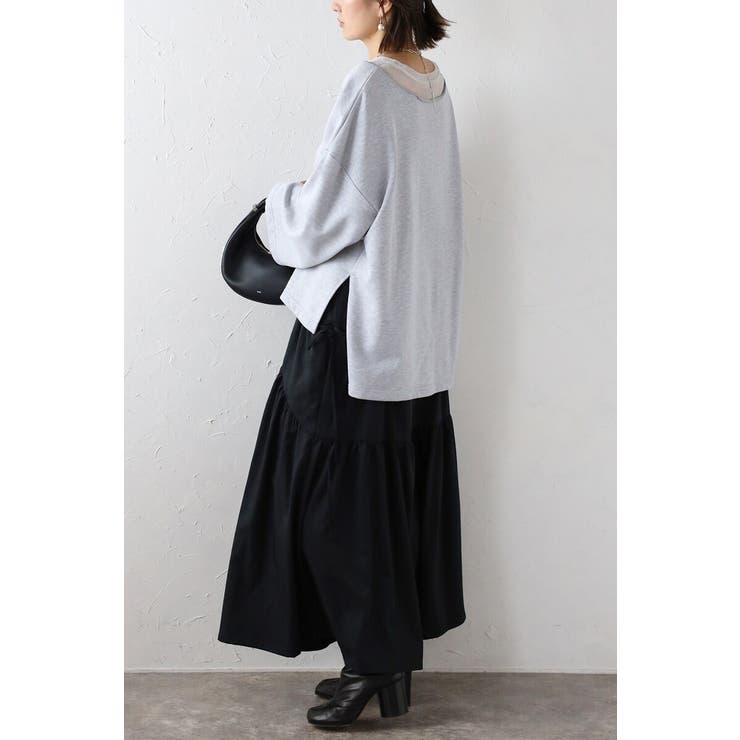 シアーレイヤード風スウェット 88-004284 | BONJOUR SAGAN | 詳細画像18 