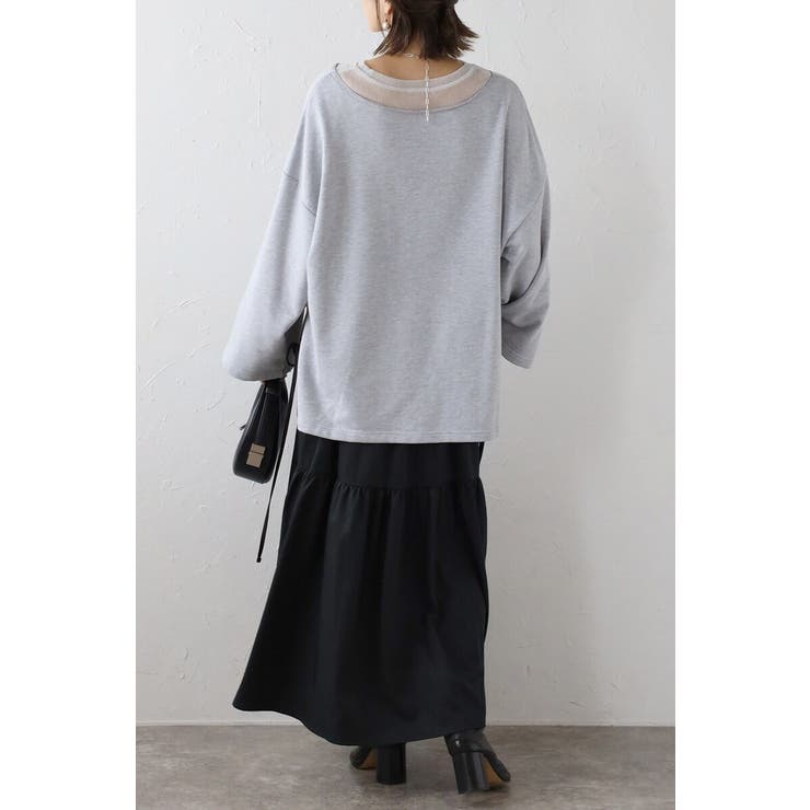 シアーレイヤード風スウェット 88-004284 | BONJOUR SAGAN | 詳細画像20 