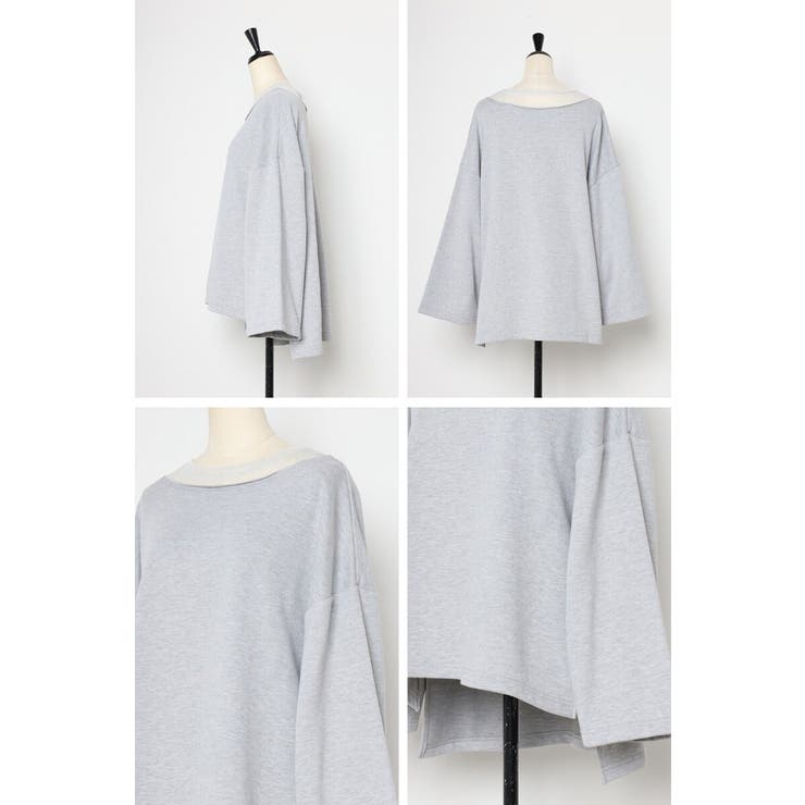 シアーレイヤード風スウェット 88-004284 | BONJOUR SAGAN | 詳細画像21 