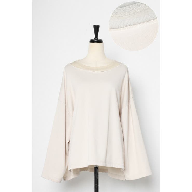 シアーレイヤード風スウェット 88-004284 | BONJOUR SAGAN | 詳細画像22 