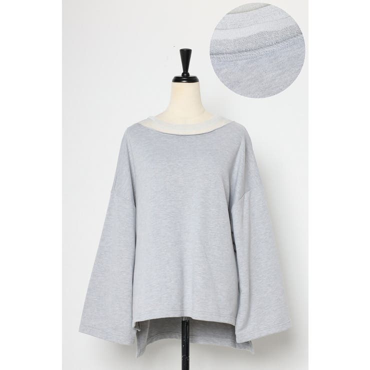シアーレイヤード風スウェット 88-004284 | BONJOUR SAGAN | 詳細画像23 