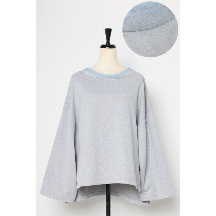 シアーレイヤード風スウェット 88-004284 | BONJOUR SAGAN | 詳細画像24 