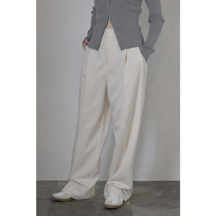 ECRU | double tuck loose | BONJOUR SAGAN