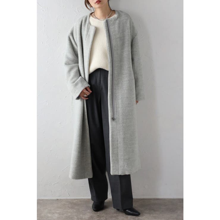 パイピングシャギーロングコート 88-004297 | BONJOUR SAGAN | 詳細画像10 