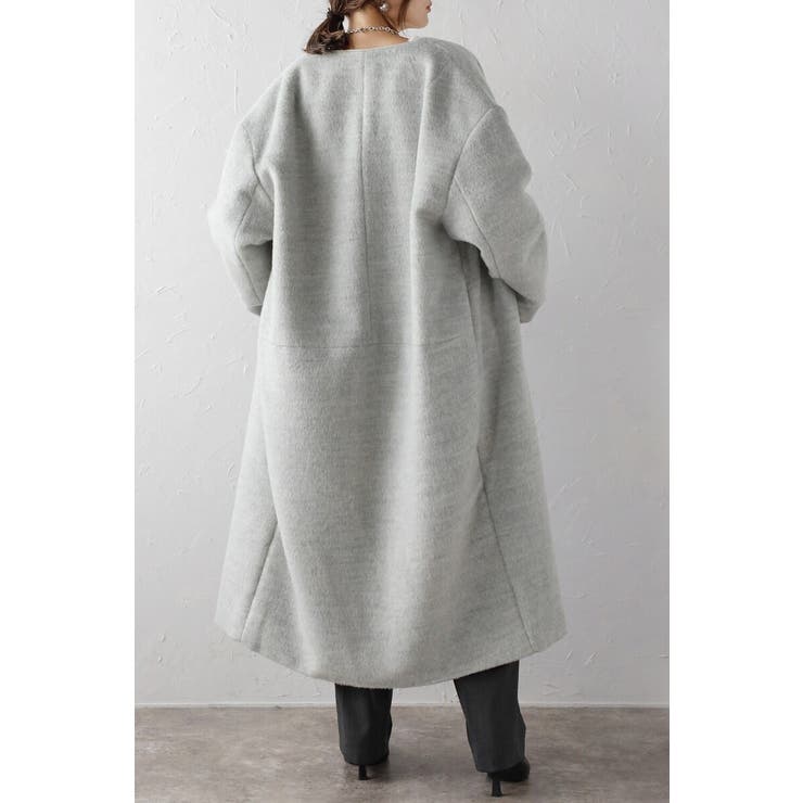 パイピングシャギーロングコート 88-004297 | BONJOUR SAGAN | 詳細画像12 