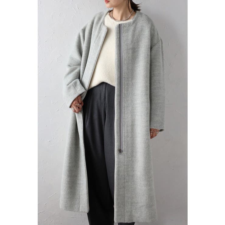 パイピングシャギーロングコート 88-004297 | BONJOUR SAGAN | 詳細画像13 