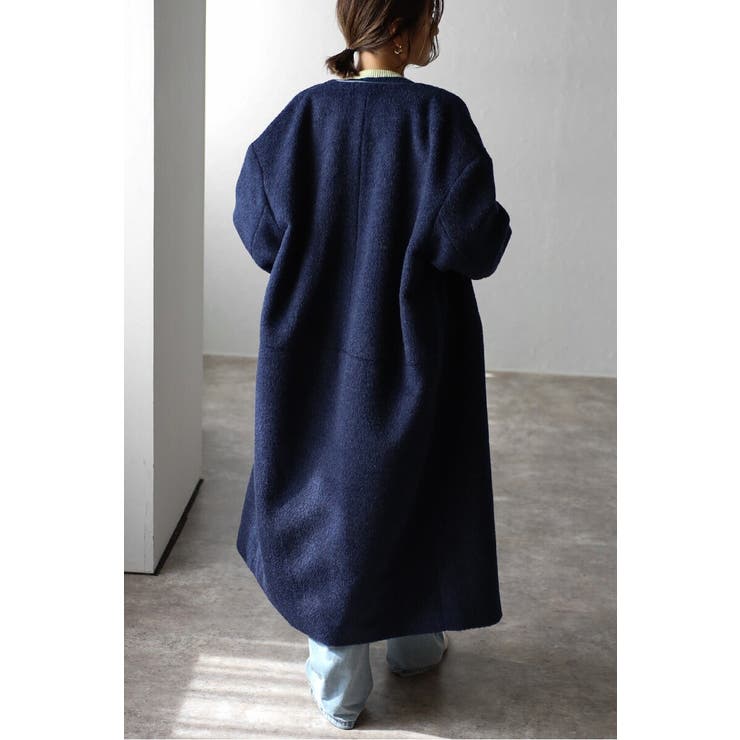 パイピングシャギーロングコート 88-004297 | BONJOUR SAGAN | 詳細画像17 