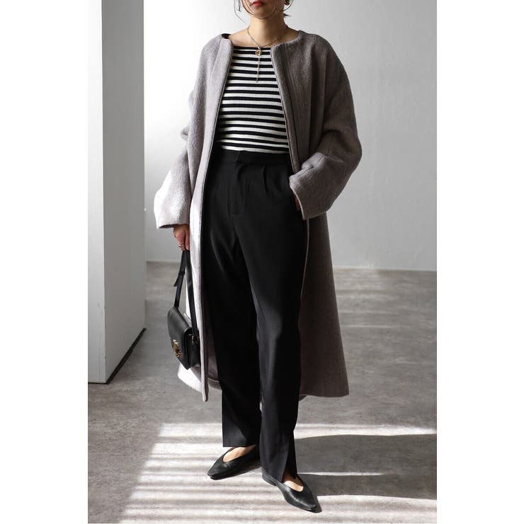 パイピングシャギーロングコート 88-004297 | BONJOUR SAGAN | 詳細画像21 