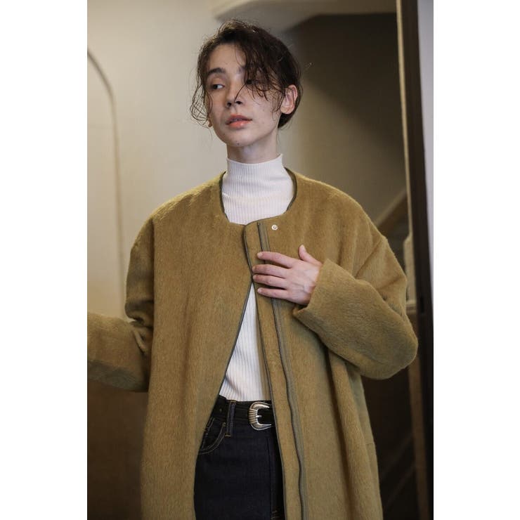 パイピングシャギーロングコート 88-004297 | BONJOUR SAGAN | 詳細画像28 