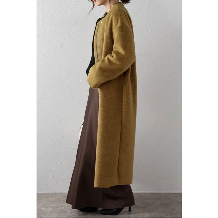 パイピングシャギーロングコート 88-004297 | BONJOUR SAGAN | 詳細画像30 