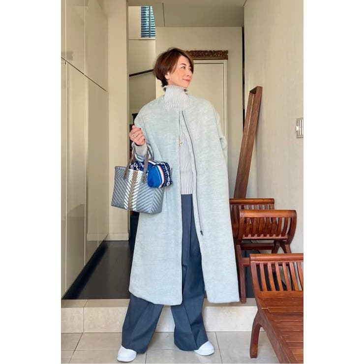 パイピングシャギーロングコート 88-004297 | BONJOUR SAGAN | 詳細画像45 