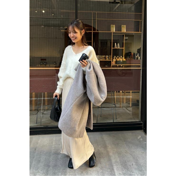 パイピングシャギーロングコート 88-004297 | BONJOUR SAGAN | 詳細画像48 