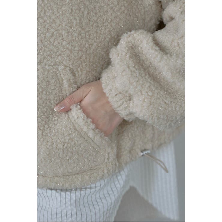 glitter boa half | BONJOUR SAGAN | 詳細画像23 